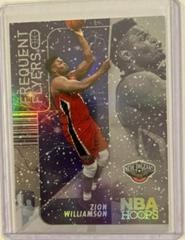 Zion Williamson [Winter Holo] Basketball Cards 2022 Panini Hoops Frequent Flyers Prices