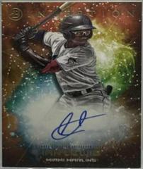 Ian Lewis [Orange] Baseball Cards 2022 Bowman Inception Primordial Prospects Autograph Prices