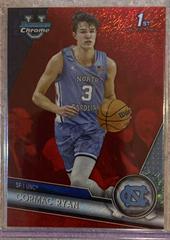 Cormac Ryan [Red Shimmer] #11 Basketball Cards 2023 Bowman Chrome University Prices