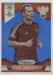 Sergei Ignashevich [Blue Prizm] Soccer Cards 2014 Panini Prizm World Cup Prices