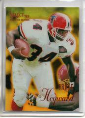 Craig Heyward [Mirror Gold] #91 Football Cards 1995 Panini Select Certified Prices