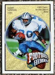 Barry Sanders #37 Football Cards 2005 Upper Deck Football Heroes Barry Sanders Prices