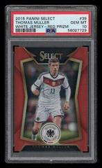 Thomas Muller [Red and Black Jersey Red Prizm] Soccer Cards 2015 Panini Select Prices