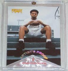 Jonathan Ogden [Artist's Proof] #175 Football Cards 1996 Pinnacle Prices