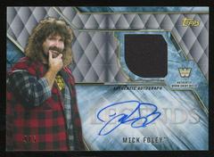 Mick Foley [Black] Wrestling Cards 2017 Topps Legends of WWE Autographs Prices