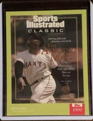 Willie Mays [Canary Yellow] Baseball Cards 2021 Topps X Sports Illustrated Prices
