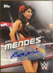 Rosa Mendes [Autograph] Wrestling Cards 2016 Topps WWE Divas Revolution Prices