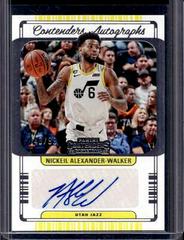 Nickeil Alexander Walker #CA-NAW Basketball Cards 2022 Panini Contenders Autographs Prices