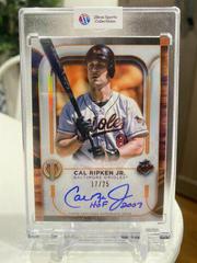 Cal Ripken Jr. [Orange] #TA-CPJ Baseball Cards 2022 Topps Tribute Autographs Prices