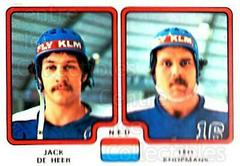 Jack de Heer, Leo Koopmans Hockey Cards 1979 Panini Stickers Prices