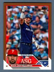 Nick Castellanos [Gold] #ASG-15 Baseball Cards 2023 Topps Update All Star Game Prices