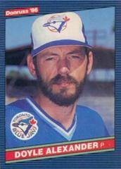 Doyle Alexander #390 Baseball Cards 1986 Donruss Prices