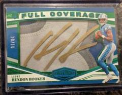 Hendon Hooker [Autograph Green] #FC-23 Football Cards 2023 Panini Plates and Patches Full Coverage Prices