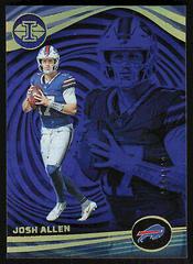 Josh Allen [Blue Trophy Collection] #11 Football Cards 2023 Panini Illusions Prices
