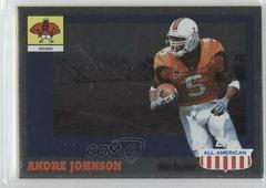 Andre Johnson [Foil] #136 Football Cards 2003 Topps All American Prices