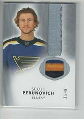 Scott Perunovich [Patch] Hockey Cards 2021 Upper Deck The Cup Rookie Class of 2022 Prices