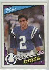 Raul Allegre Football Cards 1984 Topps Prices