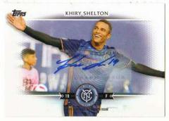 Khiry Shelton [Autograph] Soccer Cards 2017 Topps MLS Prices