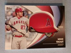 Mike Trout [Black] #BH-MT Baseball Cards 2022 Topps Batting Helmet Relic Prices