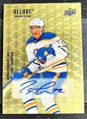 Tage Thompson [Golden Treasures Autograph] #SF-80 Hockey Cards 2022 Upper Deck Allure Color Flow Prices