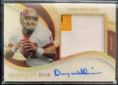 Doug Williams [Gold] #13 Football Cards 2023 Panini Immaculate Premium Patch Autograph Prices