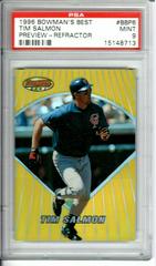 Tim Salmon [Refractor] #BBP6 Baseball Cards 1996 Bowman's Best Preview Prices