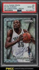 Kevin Durant [Prizm] Basketball Cards 2014 Panini Prizm SP Variations Prices
