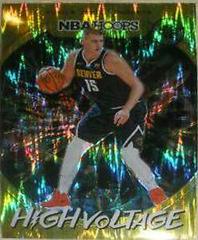 Nikola Jokic [Flash] #21 Basketball Cards 2019 Panini Hoops Premium Stock High Voltage Prices
