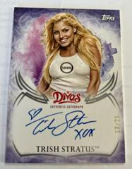 Trish Stratus [Purple] Wrestling Cards 2015 Topps WWE Undisputed Autographs Prices