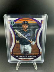 Francisco Alvarez [Purple] Baseball Cards 2023 Topps Tribute Prices