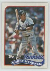 Bobby Meacham Baseball Cards 1989 Topps Prices