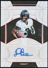 David Bell [Gold] #RCS-DBE Football Cards 2022 Panini National Treasures Collegiate Rookie Signatures Prices