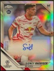 Sidney Raebiger Soccer Cards 2021 Topps Chrome UEFA Champions League Autographs Prices