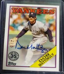 Don Mattingly Baseball Cards 2023 Topps Silver Pack 1988 35th Anniversary Autographs Prices