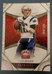 Tom Brady [Pink] Football Cards 2016 Panini Crown Royale Prices