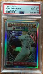 Orel Hershiser [Refractor] #184 Baseball Cards 1993 Finest Prices