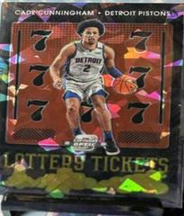Cade Cunningham [Red Ice] #1 Basketball Cards 2021 Panini Contenders Optic Lottery Ticket Prices