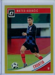 Mateo Kovacic [Optic Gold] Soccer Cards 2018 Panini Donruss Prices