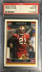 Frank Gore Football Cards 2006 Topps Prices
