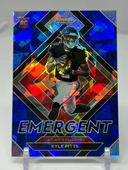 Kyle Pitts [Blue Ice Prizm] #E-11 Football Cards 2021 Panini Prizm Emergent Prices