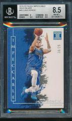 Luka Doncic [Holo Silver] Basketball Cards 2019 Panini Impeccable Prices