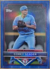 Corey Seager [Blue] #81 Baseball Cards 2023 Topps Flagship Collection Prices