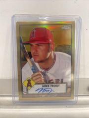 Mike Trout #PA-MTR Baseball Cards 2021 Topps Chrome Platinum Anniversary Autographs Prices