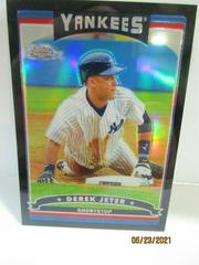 Derek Jeter [Refractor] #191 Baseball Cards 2006 Topps Chrome Prices