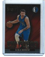 Luka Doncic #12 Basketball Cards 2021 Panini Select En Fuego Prices