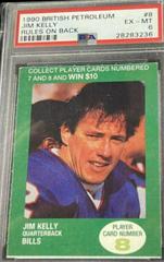 Jim Kelly [Rules on Back] Football Cards 1990 British Petroleum Prices