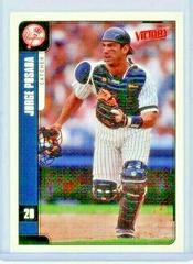 Jorge Posada Baseball Cards 2001 Upper Deck Victory Prices