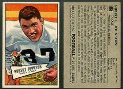 Hubert Johnston Football Cards 1952 Bowman Small Prices
