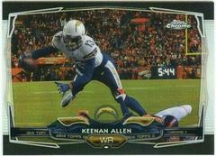 Keenan Allen [Black Refractor] Football Cards 2014 Topps Chrome Mini Prices