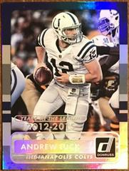 Andrew Luck [Years Stat Line] #11 Football Cards 2015 Panini Donruss Prices